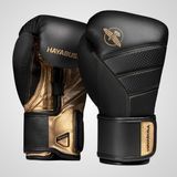 Боксерские перчатки Hayabusa T3 Boxing Gloves Black Gold, 10 oz