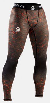 Компрессионные штаны Peresvit Immortal 2.0 MMA Leggings Lava, Коричневый, S
