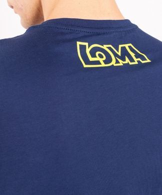 Футболка Venum Origins T-shirt Loma Edition Blue Yellow, XXL