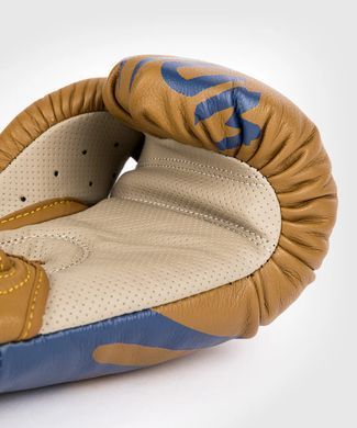 Боксреські рукавиці Venum Reverso Boxing Gloves - Camel / Royal Blue, 10 oz