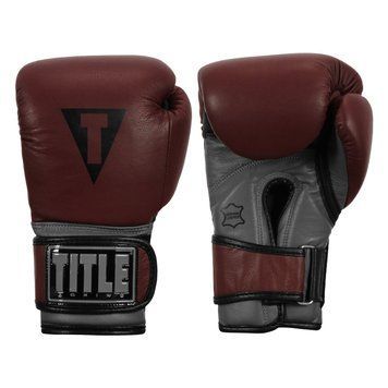 Боксерські рукавиці Title Boxing Gallant Bag Gloves Maroon Black, M