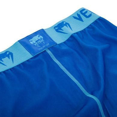 Компресійні штани Venum Fusion Compression Spats Blue, Синій, M
