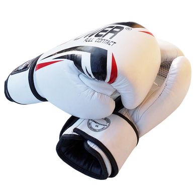 Боксерські рукавички Firepower FPBG12 Білі, 14oz, 14oz