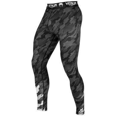 Компрессионные штаны Venum Tecmo Spats Dark Grey, Черный-Серый, XS