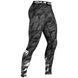Компрессионные штаны Venum Tecmo Spats Dark Grey, Черный-Серый, XS