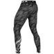 Компрессионные штаны Venum Tecmo Spats Dark Grey, Черный-Серый, XS