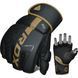 Рукавиці для MMA RDX F6 Kara Grappling Gloves Golden, S