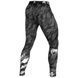 Компрессионные штаны Venum Tecmo Spats Dark Grey, Черный-Серый, XS