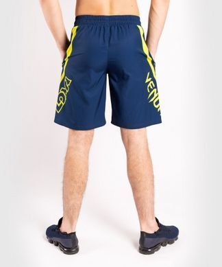 Шорты Venum Origins Training short Loma Edition Blue Yellow, Темно-синий, XXS