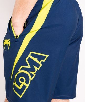 Шорты Venum Origins Training short Loma Edition Blue Yellow, Темно-синий, XXS
