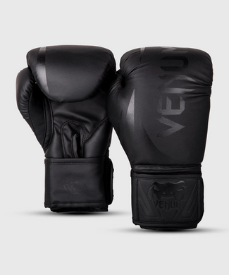 Детские боксерские перчатки Venum Challenger 2.0 Kids Boxing Gloves Black Black, 6 oz