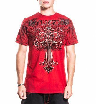 Футболка Affliction Frozen Sacrifice Tee, M