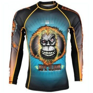 Рашгард с длинным рукавом MEERKATSU Gentle Ape Orangutan S