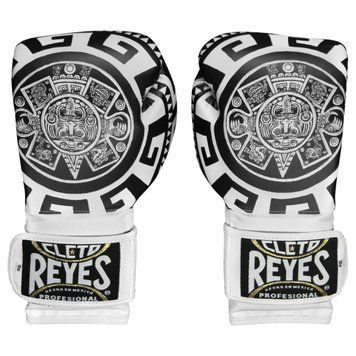 Боксерские перчатки Cleto Reyes Premium Fiber Gloves Origen Collection Aztec Calendar, 14 oz