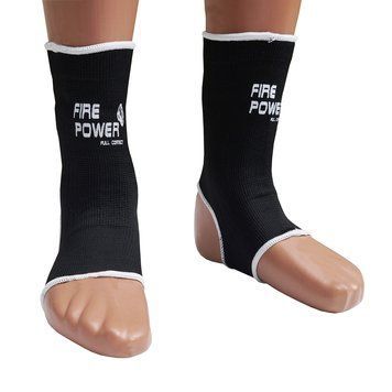 Защита голеностопа (бандаж) FirePower FPAG1 Черный S