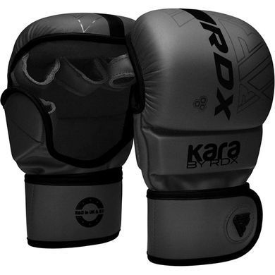 Перчатки для MMA RDX F6 Kara Shooter Sparring Gloves Matte Black, S/M