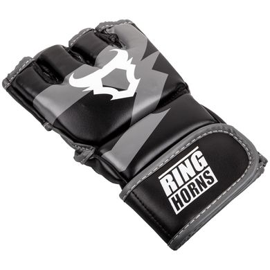 Перчатки MMA Ringhorns Charger Черные с серым, S, S