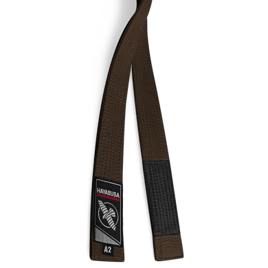 Пояс для бразильського джиу джитсу Hayabusa Jiu Jitsu Киричневий A1