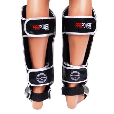 Защита ног FirePower FPSGA7 Черная с серебристым, S, S