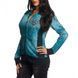 Женская толстовка Sinful Blitzkrieg Panel Zip Hood, Голубой, S