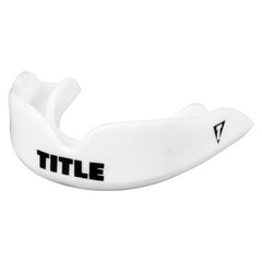 Капа детская TITLE Boxing Super Shield X2 Белая