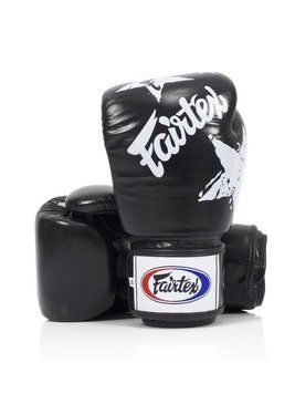 Боксерские перчатки Fairtex BGV1 Universal Gloves Nation Black, 12 oz