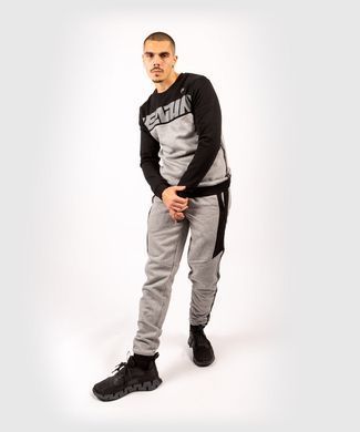 Свитшот Venum Connect Sweatshirt Black Heather Grey, Черный-Серый, XS