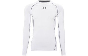 Компрессионная футболка Under Armour HeatGear Compression Long Sleeve, Белый, XL