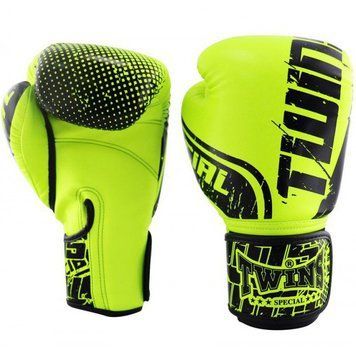 Боксерские перчатки Twins Fancy Boxing Gloves FBGDM12-TW7 Light Green, 8 oz