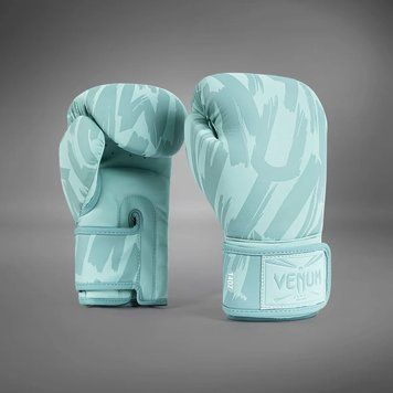 Боксерские перчатки Venum Graffiti Boxing Gloves Aqua, 16 oz