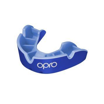 Капа OPRO GEN5 Silver Level Dark Blue & Blue, Синий