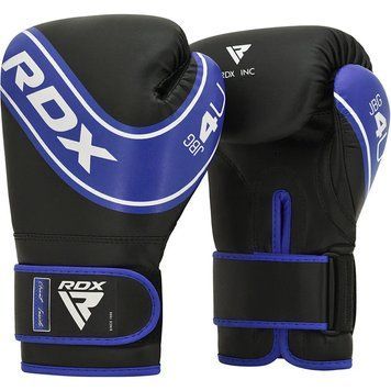 Детские боксерские перчатки RDX 4B Robo Blue, 4 oz