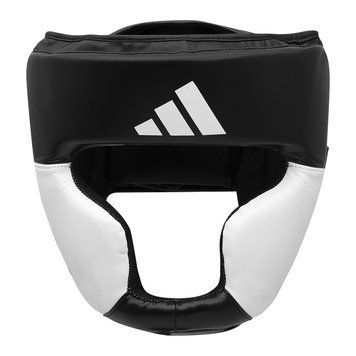 Боксерський шолом Adidas Response Standart | чорно/білий | adiBHG023