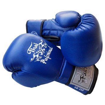 Боксерські рукавички Thai Professional BG3 Сині 10oz