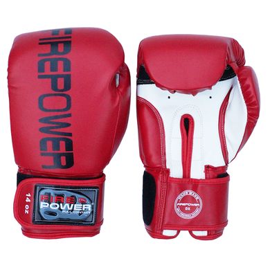 Боксерские перчатки Firepower FPBGA1 Красные, 12oz, 12oz