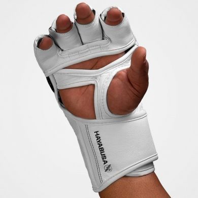 Рукавиці для ММА Hayabusa T3 MMA 4oz Gloves White Black, M