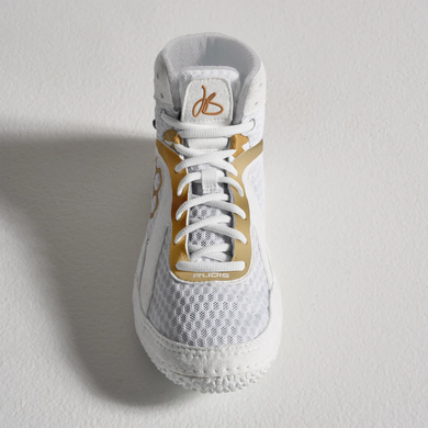 Борцівки Rudis Alpha 2.0 Jordan Burroughs Edition Wrestling Shoes White Gold, 41