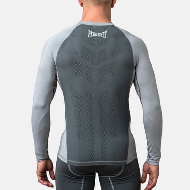 Компресійна футболка Peresvit Air Motion Compression T-shirt Long Sleeve Graphite Grey, Cірий, M