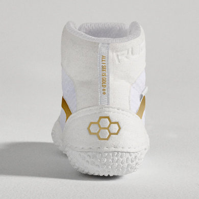 Борцівки Rudis Alpha 2.0 Jordan Burroughs Edition Wrestling Shoes White Gold, 41