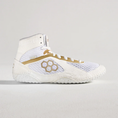 Борцівки Rudis Alpha 2.0 Jordan Burroughs Edition Wrestling Shoes White Gold, 41