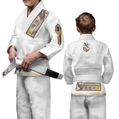 Дитяче кімоно для бразильського джиу-джитсу Hayabusa Ascend Біле Y00