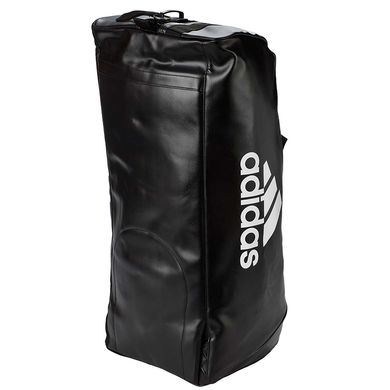 Спортивна сумка-рюкзак Adidas 2in1 Bag "Martial arts" PU, adiACC051 Чорна, M