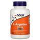 NOW L-Arginine 500 мг 100 веган капсул