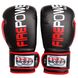 Боксерські рукавички Firepower FPBGA9 Чорні з червоним, 10oz, 10oz