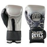 Боксерские перчатки Cleto Reyes Leather Contact Closure Gloves Steel Snake, 12 oz