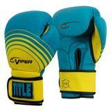 Боксерские перчатки Title Boxing Viper Select Training Gloves 2.0 Blue Lime, 14 oz