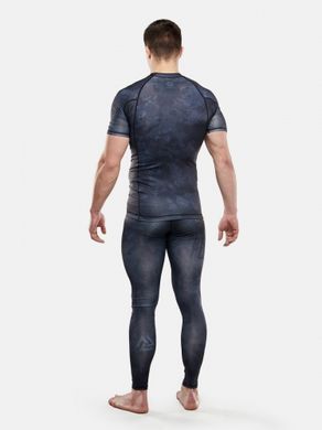 Компресійні штани Peresvit Nuar MMA Leggings, Чорний-Синій, M