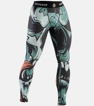 Компрессионные штаны Peresvit The Chief MMA Leggings, Зелёный, S