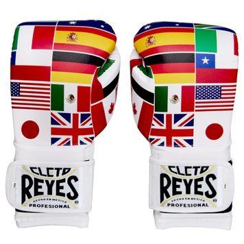 Боксерские перчатки Cleto Reyes Premium Fiber Gloves Collection World Legacy, 12 oz