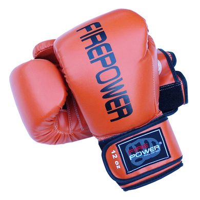 Боксерские перчатки Firepower FPBGA11 Оранжевые, 8oz, 8oz